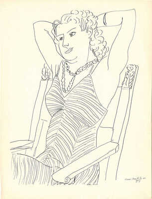 Матисс Анри. В кресле